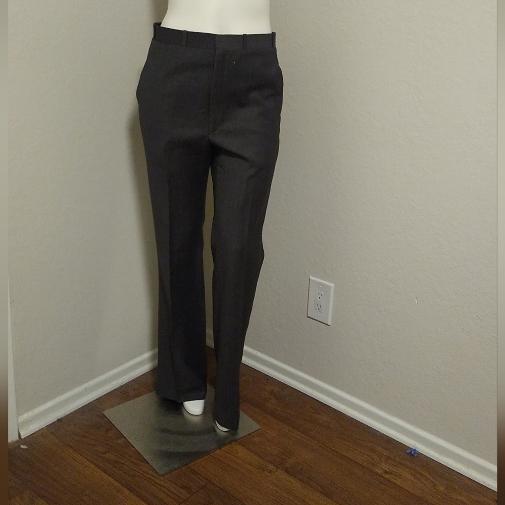 Villa Di Roma Creations, Inc., Men's Black T. Scurria Slacks 33